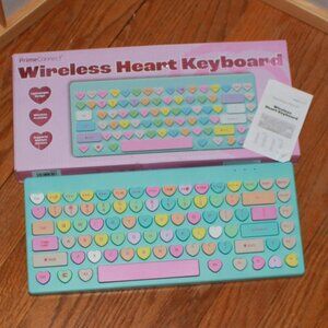 PrimeConnect Wireless Heart Candy Themed Keyboard